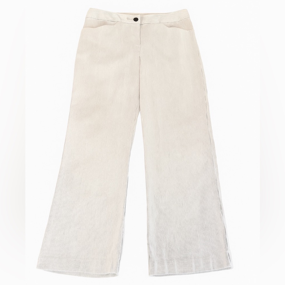 Julie Mitchell Urban Collection Pinstripe Wide Leg Trousers Ladies 6